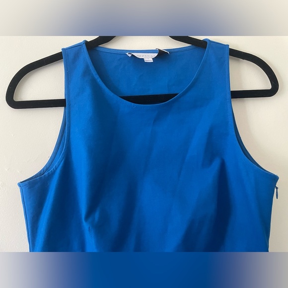 DEREK LAM 10 CROSBY Electric Blue Sleevless Dress - Picture 4 of 9